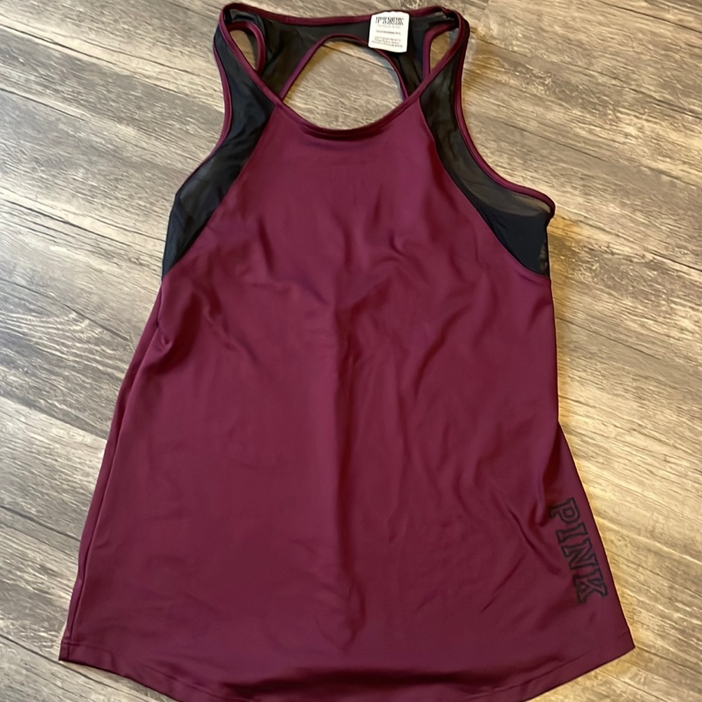 Crimson PINK workout tank